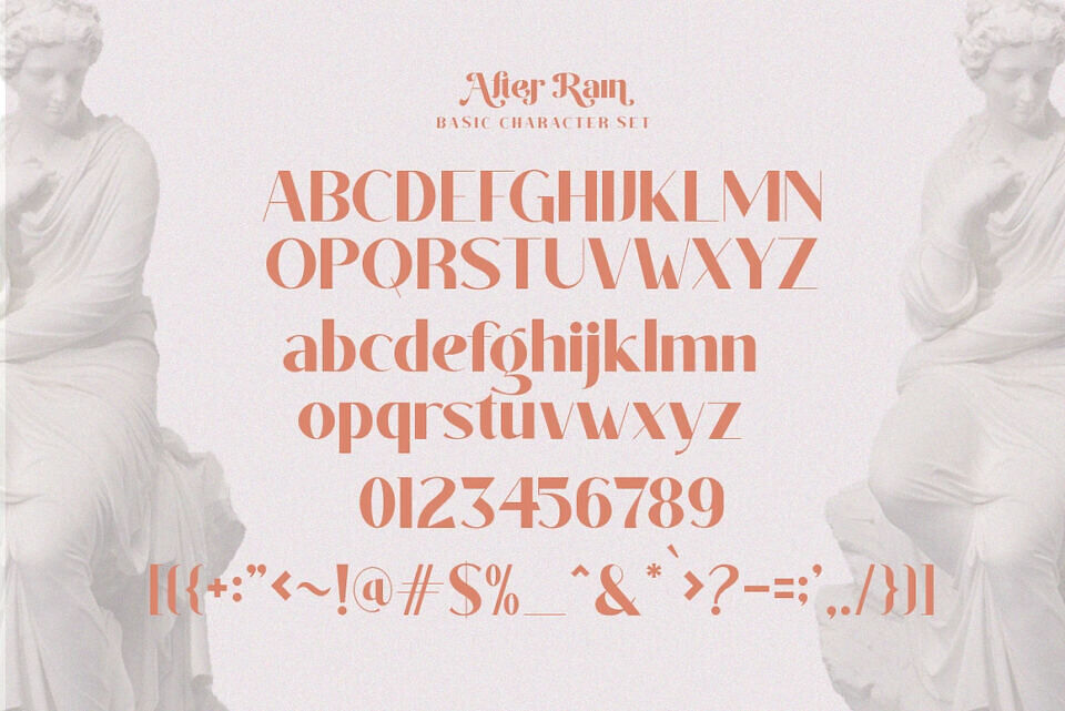 After Rain Font
