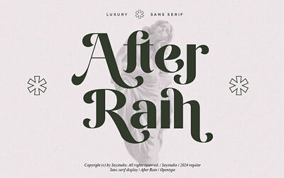 After Rain Font