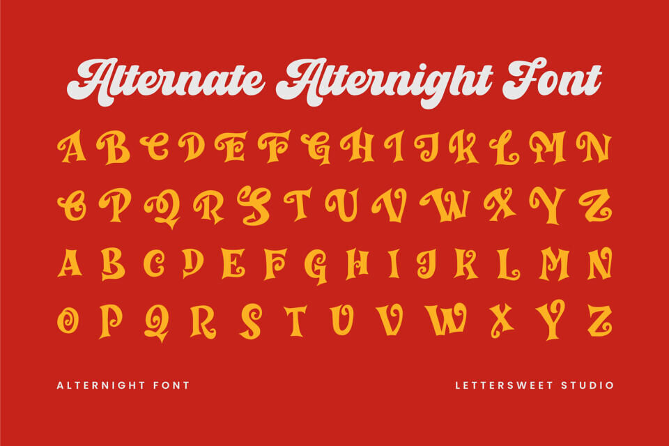 Alternight Font