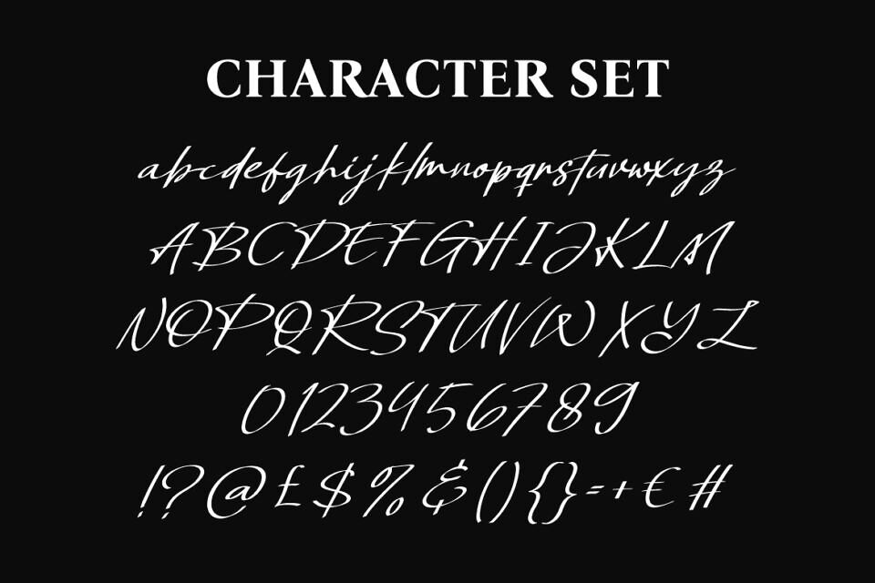 Aristiq Signature Font