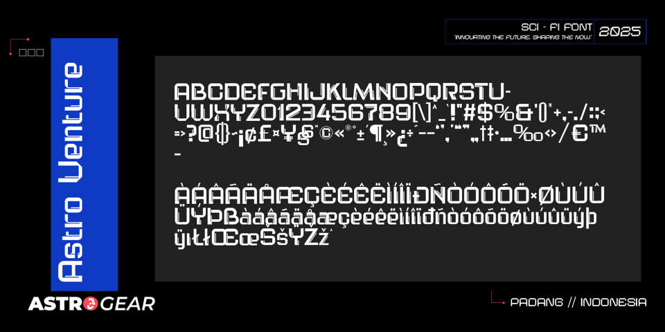 Astro Venture Font