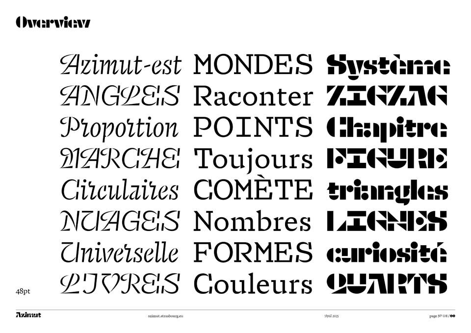 Azimut Font