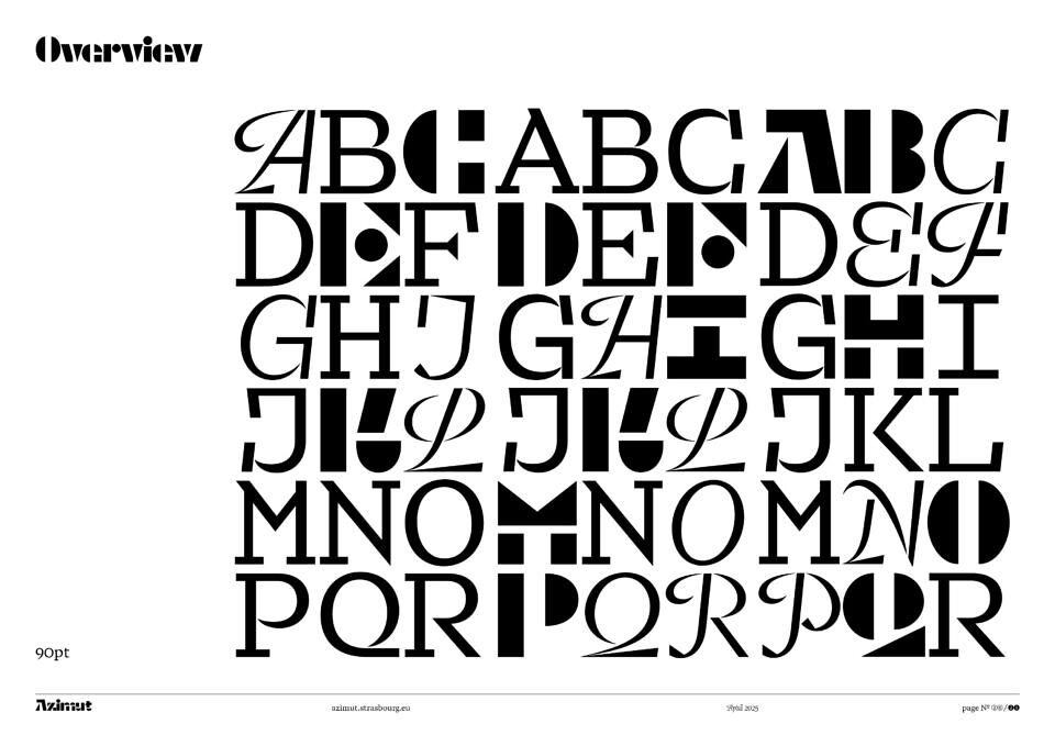 Azimut Font