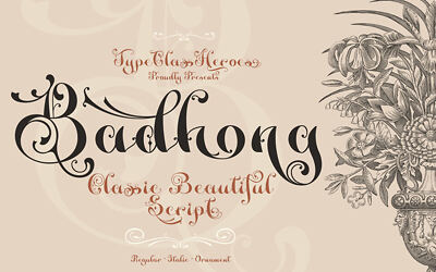 Badhong Font