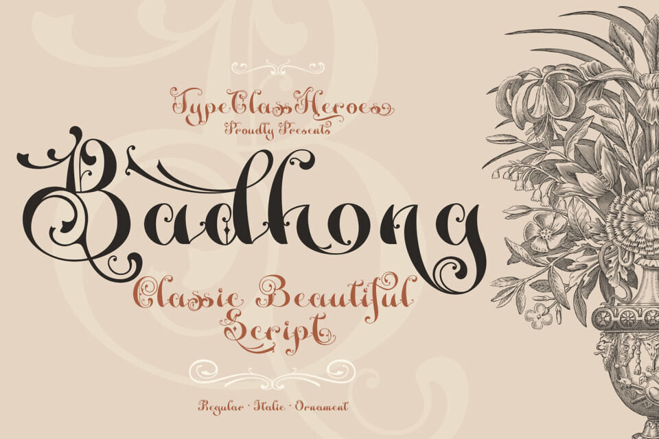 Badhong Font