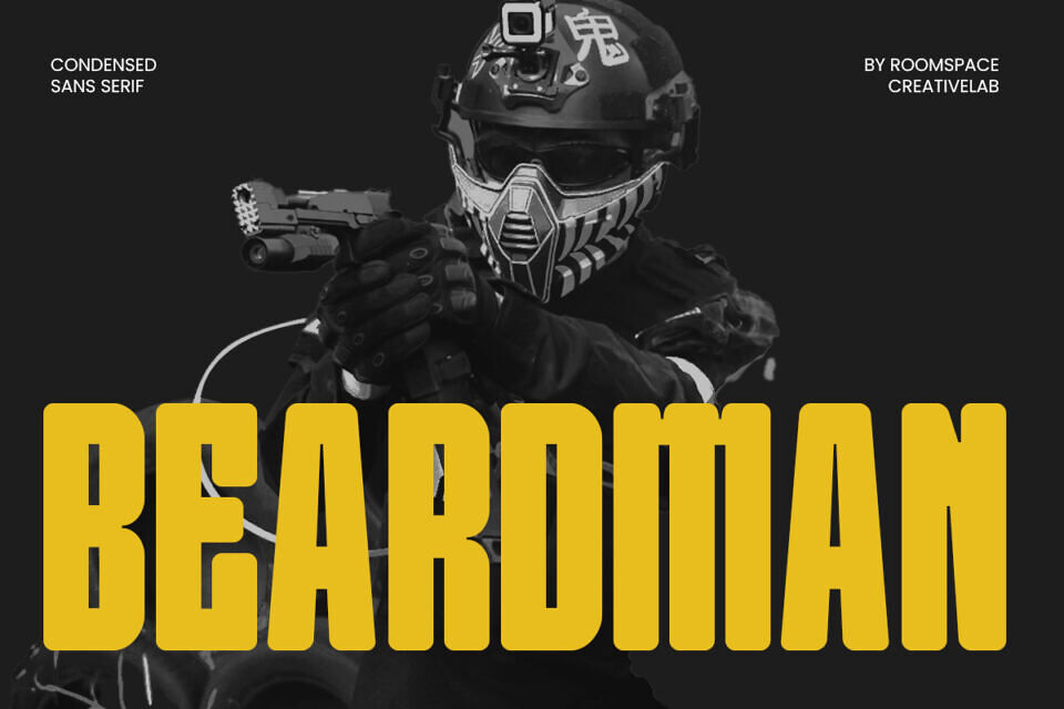 Beardman Font