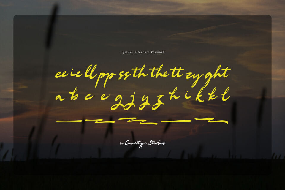 Bellford Dusktime Font