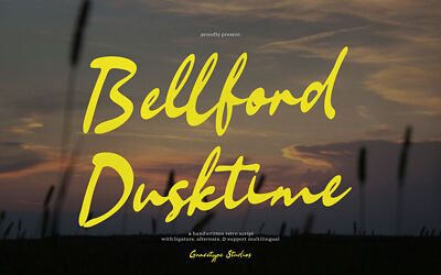 Bellford Dusktime Font