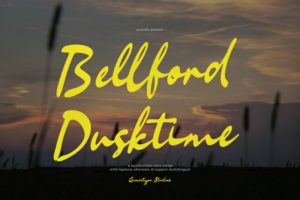 Bellford Dusktime Font