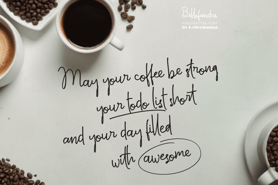 Bellofandia Font