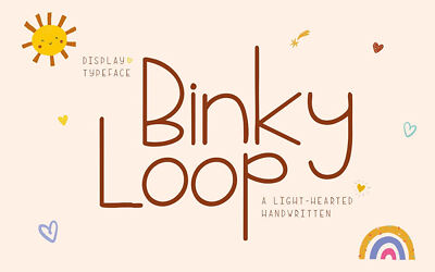 Binky Loop Font