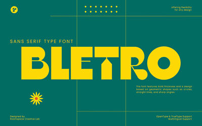Bletro Font