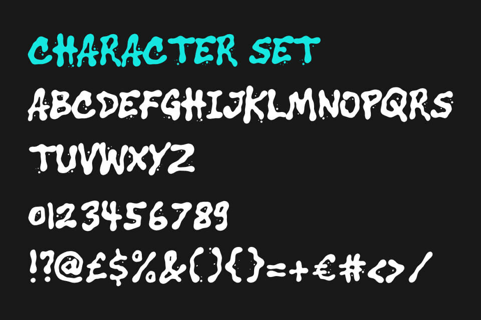 Blue Soak Font