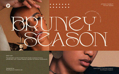 Bruney Season Font