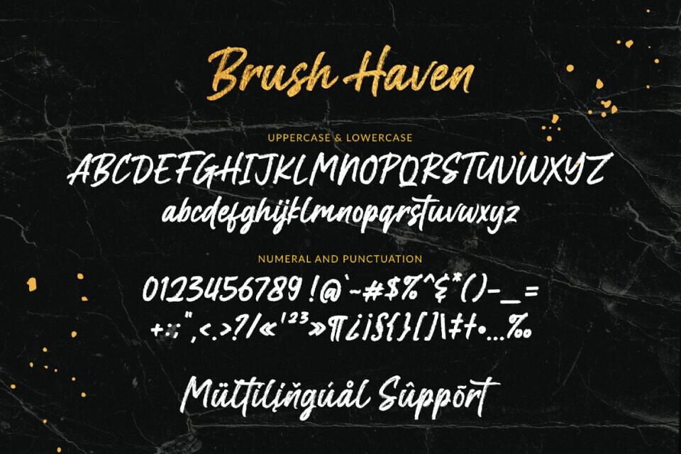 Brush Haven Font