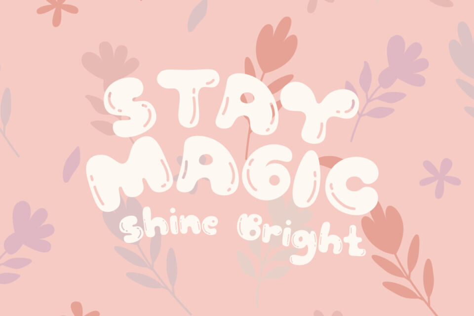 Bubble Whimsy Font