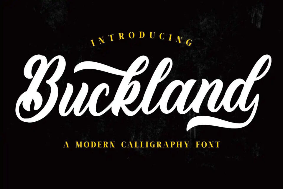 Buckland Font