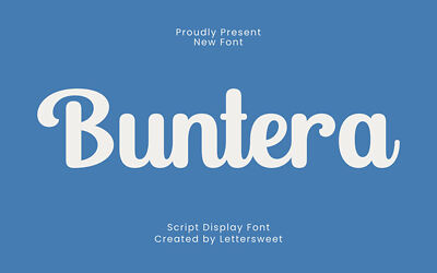 Buntera Font