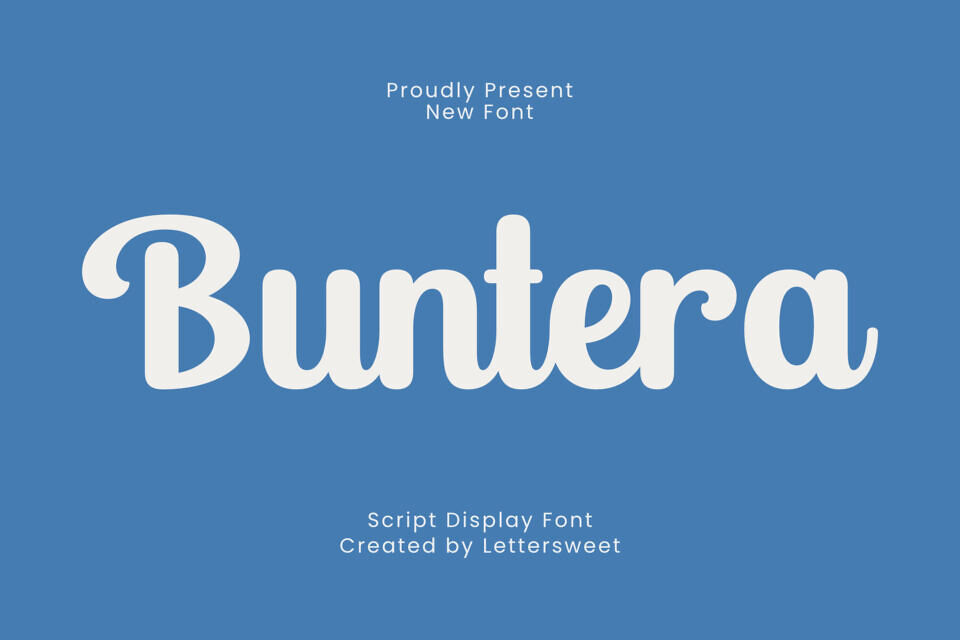 Buntera Font