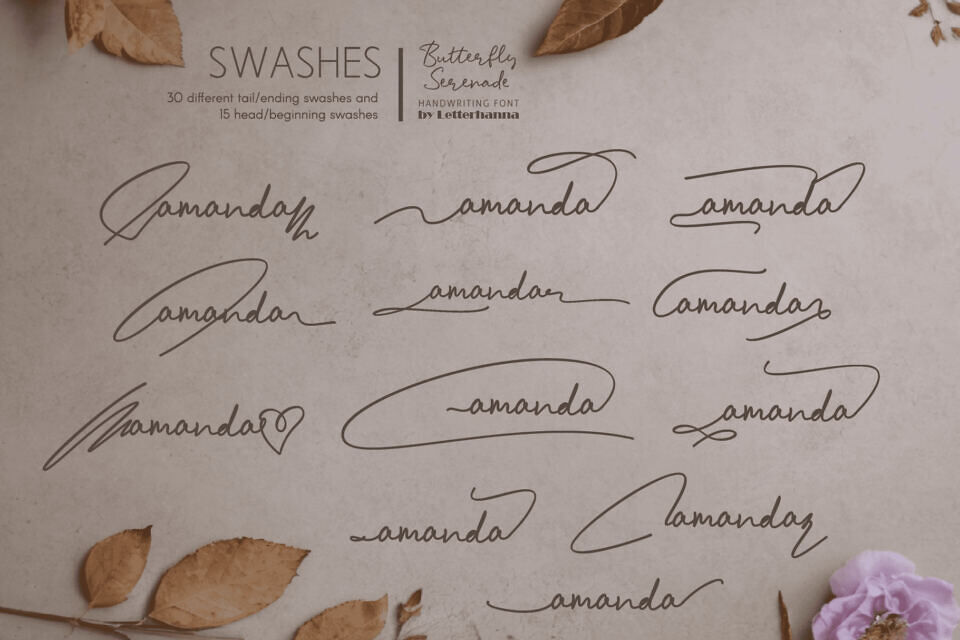 Butterfly Serenade Font