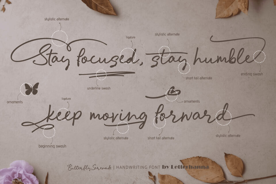 Butterfly Serenade Font