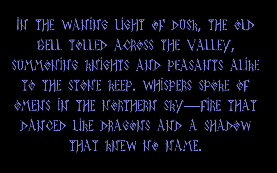 Caliburn Font