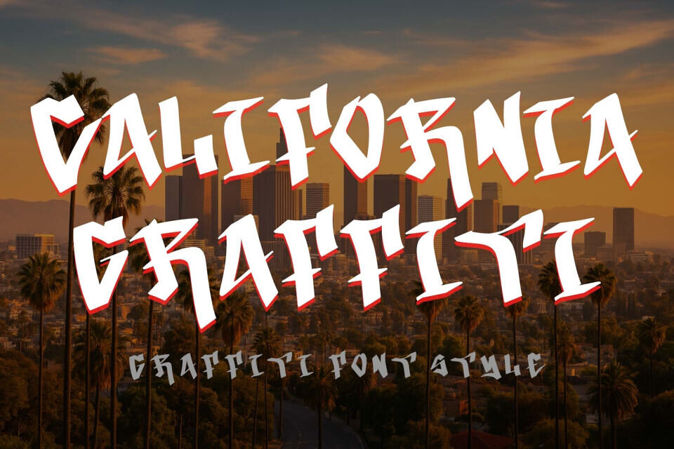 California Graffiti Font
