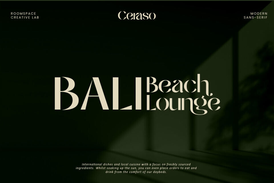 Ceraso Font
