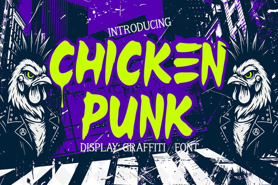 Chicken Punk Font
