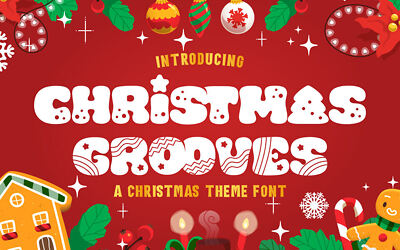 Christmas Grooves Font