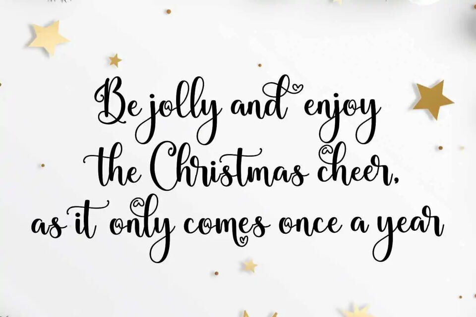 Christmas Holiday Font