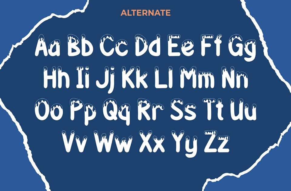 Christmas In Winters Font