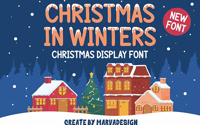 Christmas In Winters Font