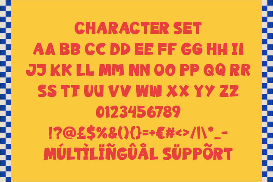 Chunk Party Font