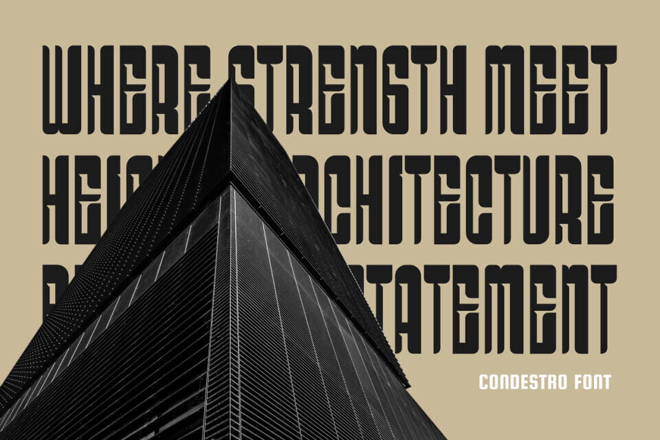 Condestro Font