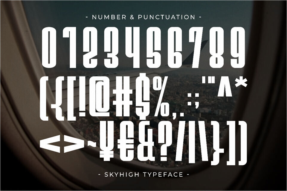 Skyhigh Font