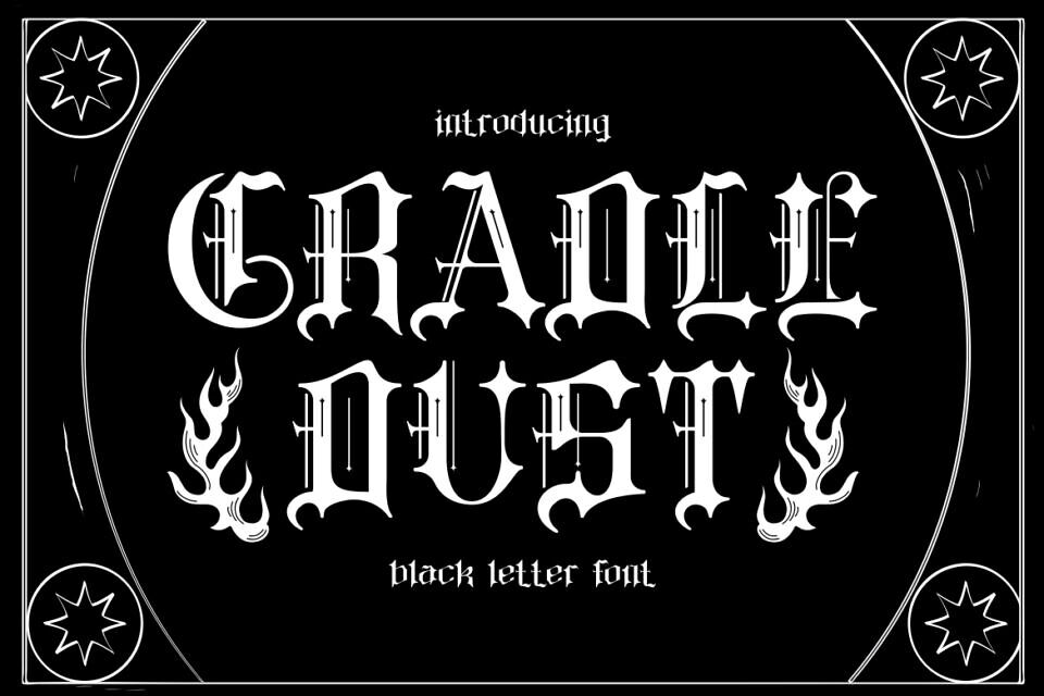 Cradle Dust Font