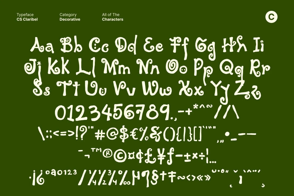 Cs Claribel Font