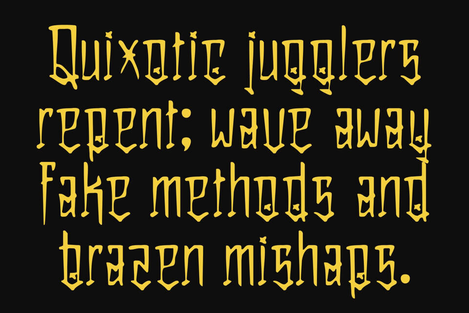 Cs Emperor Drawn Font