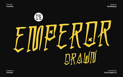 Cs Emperor Drawn Font