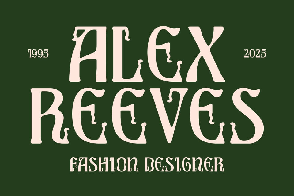 Cs Evaris Drawn Font