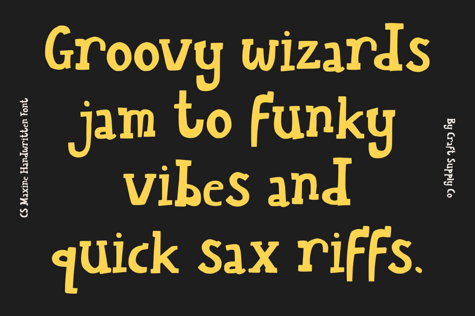 Cs Maxine Font
