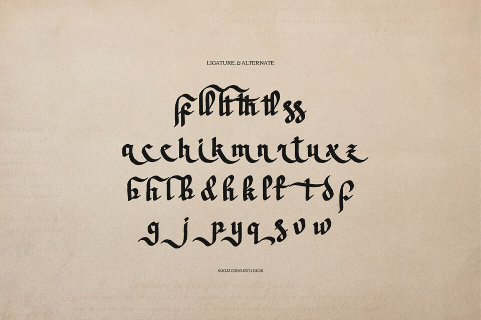 Dicaten Font