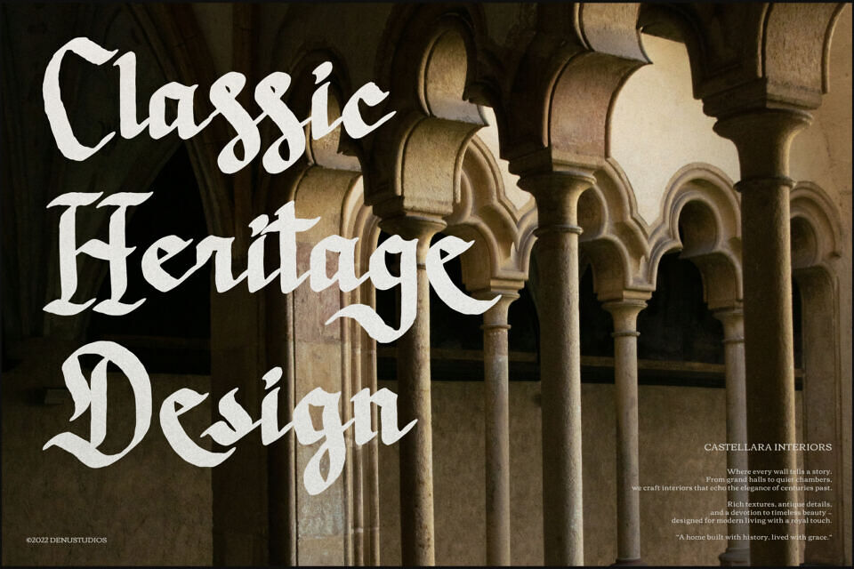 Dicaten Font