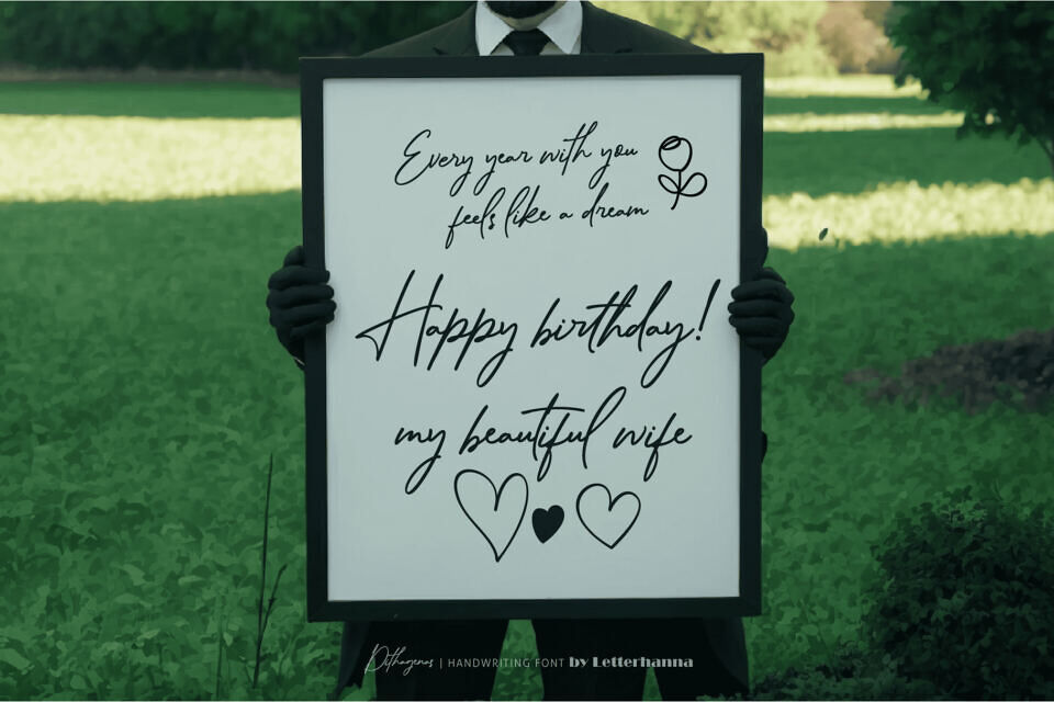 Dithagenas Font