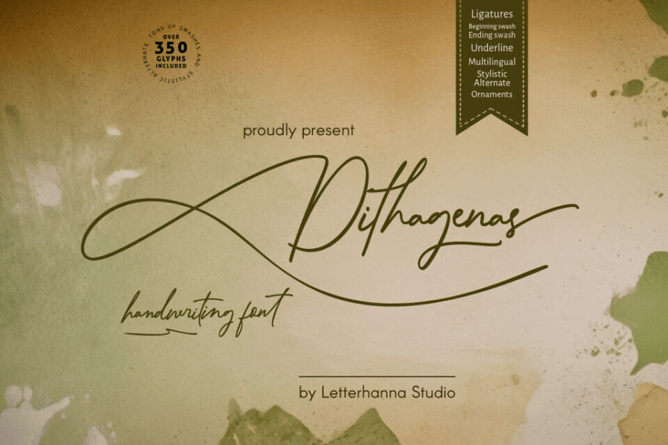 Dithagenas Font