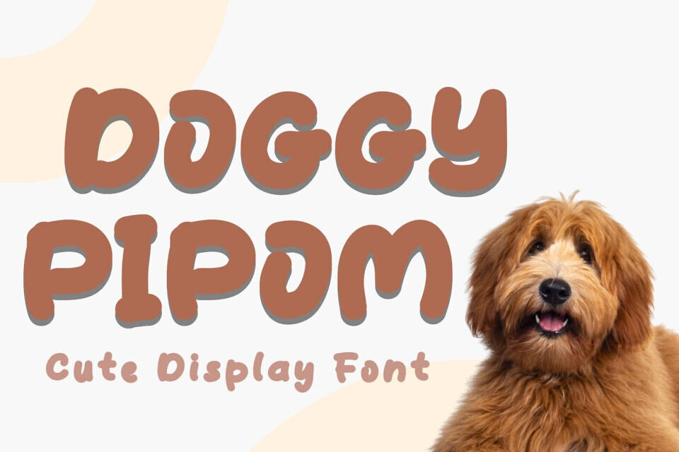 Doggy Pipom Font