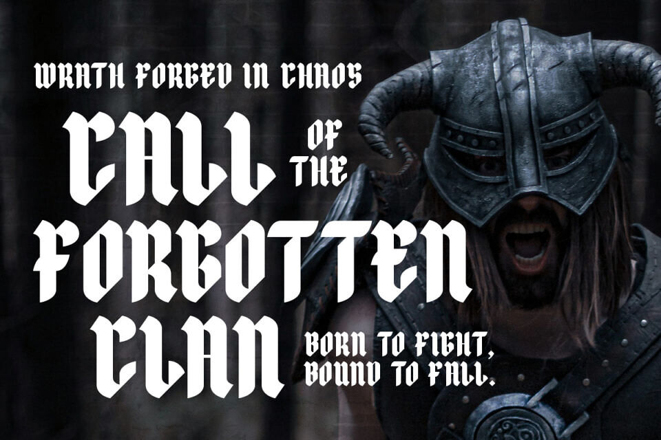 Draven Font
