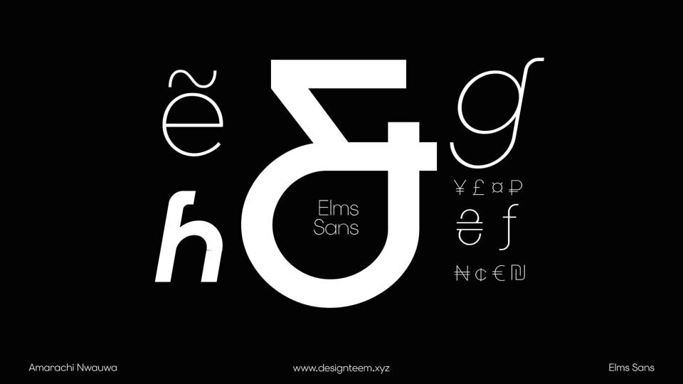 Elms Sans Font