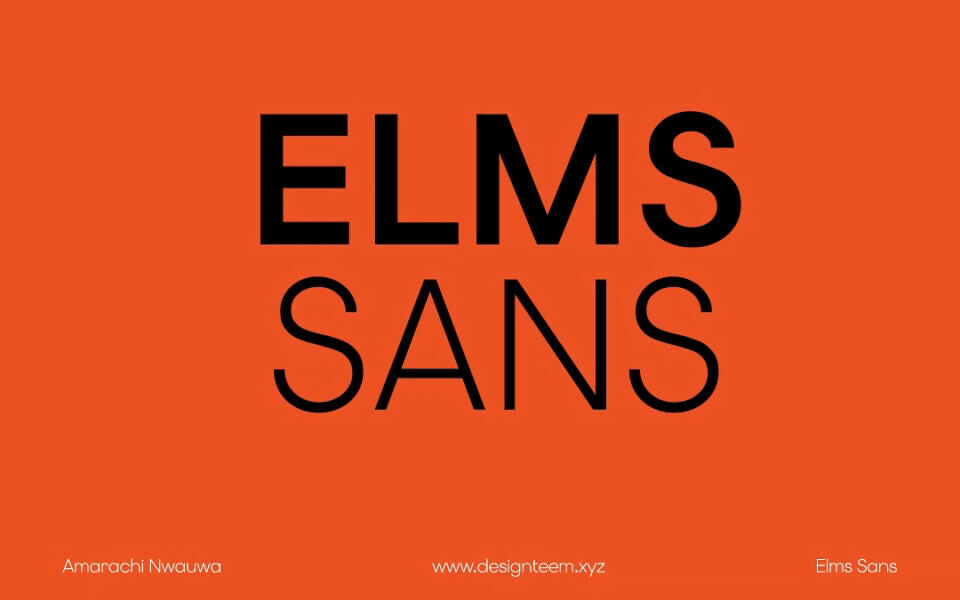 Elms Sans Font